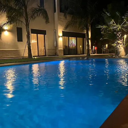 Exotic Vip Villa Family Only -Service Chambre,Billard,Ping-Pong,Piscine Privee -Chauffee Sur Demande- Marrakesh Extérieur photo